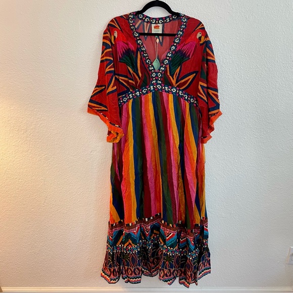 FARM RIO Macaw Show Maxi Dress - Picture 5 of 13